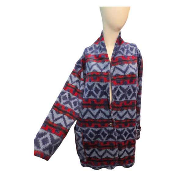 Loom Wear Fuzzy Fleece Sweatshirt Size Large - Picture 1 of 7